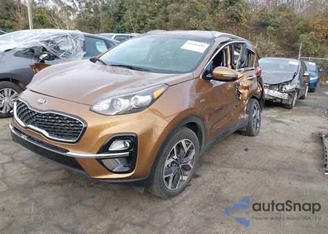 2020 Kia Sportage Ex from USA, damaged, VIN KNDPNCAC6L7741372